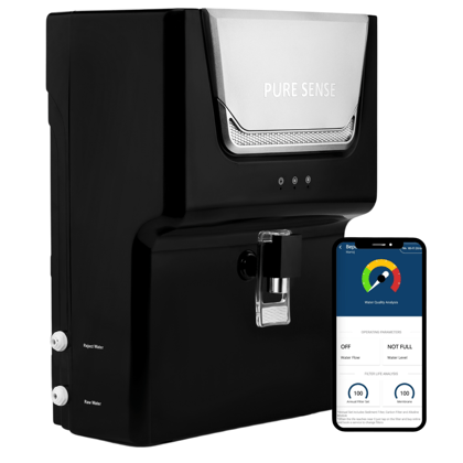 Puresense Mobile App Enabled Water Purifier 9L With UV+UF+Copper Alkaline Technology