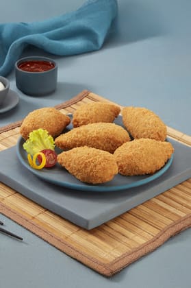 Veg Kurkure Fried Momo With Momo Chutney