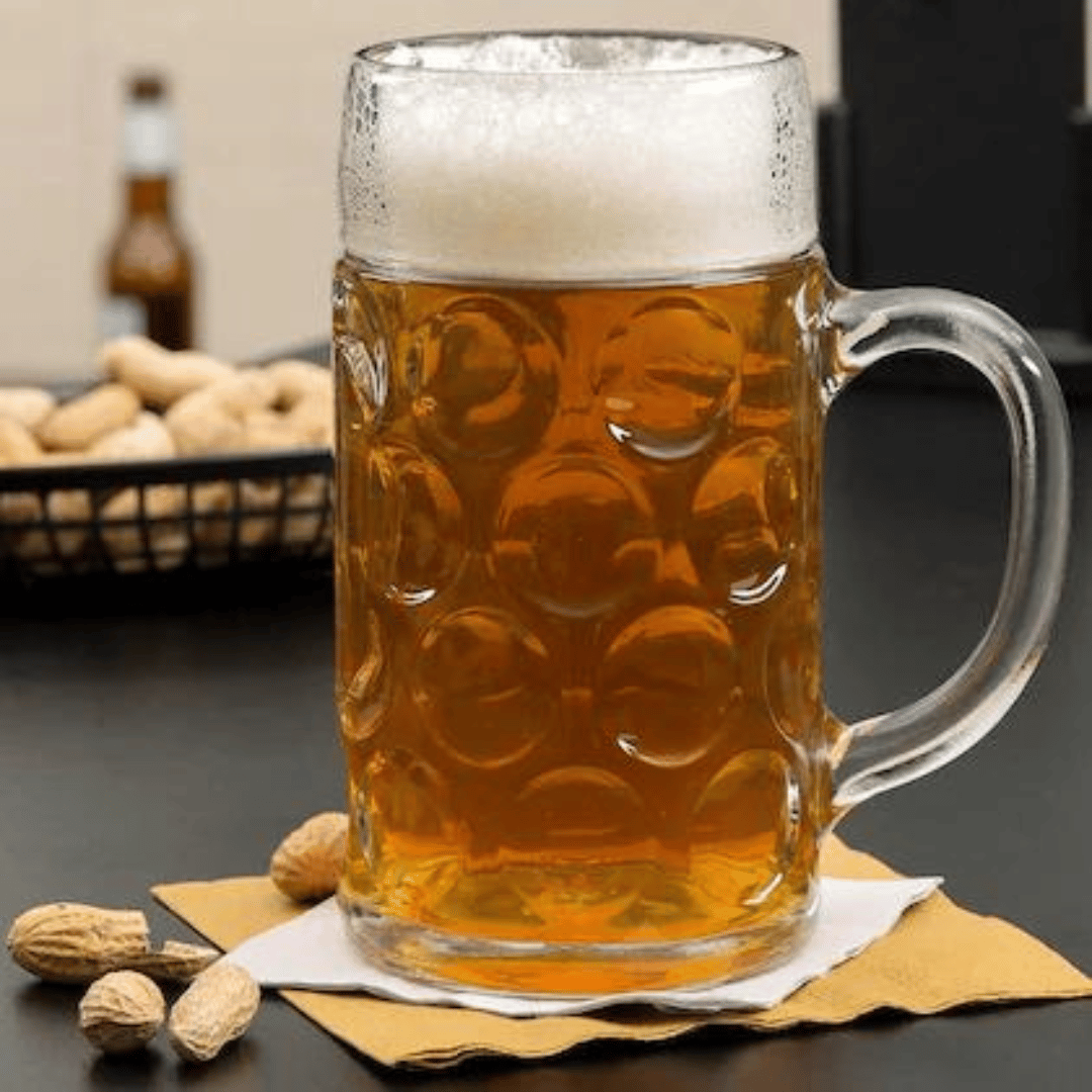 Beer Mug Jumbo Big Size Beer Glass Crystal Clear 1000ml