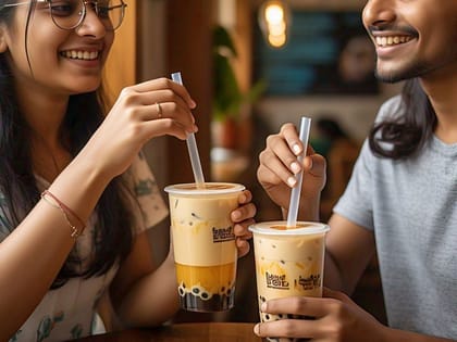 Mango Tea Bubble Tea
