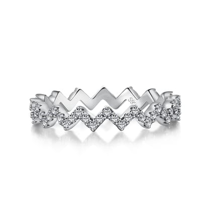 WAVY RING - Fine Silver-5 / Silver