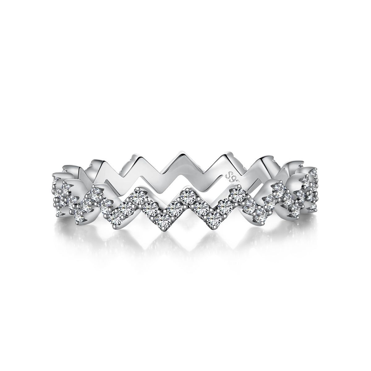 WAVY RING - Fine Silver-5 / Silver