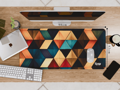"Lost in the Maze" Gaming Mousepad – Elevate Your Gaming Experience-Extra Large (42CM X 90CM)