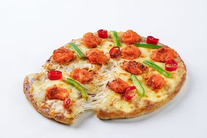 Smoky Chicken Pizza