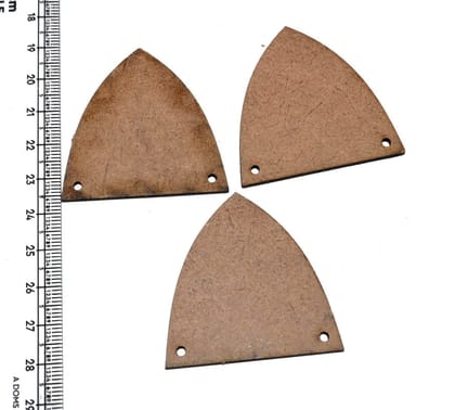 MDF Base use for jewellery making. (55 MM), WERR-004-1 Packet of 100 Pieces / 55 MM