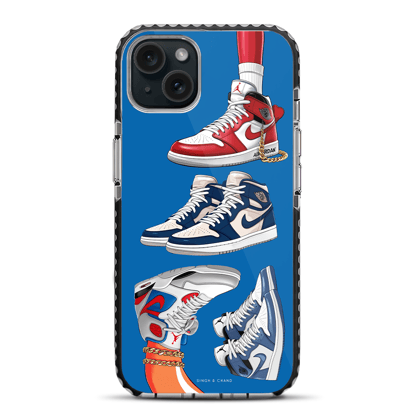 Sneaker 3.0 Limited Edition Blue Beam iPhone 15 Stride Phone Case