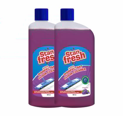 Stanfresh Super Disinfectant Floor Cleaner - Lavender 500ml-Pack Of 2