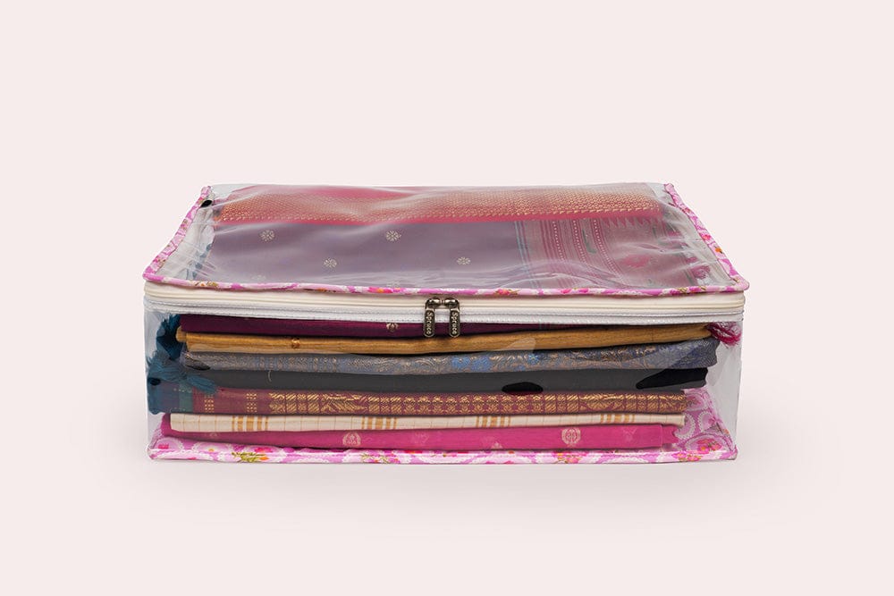 Saree/ Dress Cover – Pink Rush