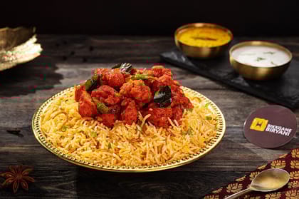 Chicken Sixty Five Hyderabadi Biryani