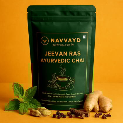 Jeevan Ras Ayurvedic Chai-250 gms - 125 Cups
