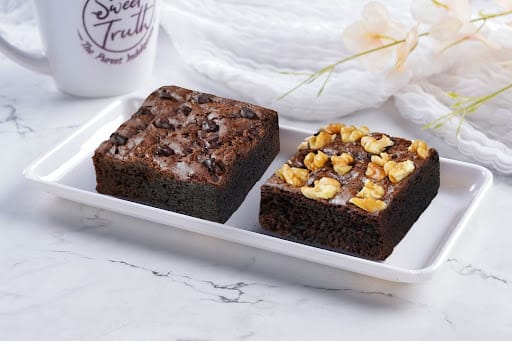 Walnut Brownie + Choco Chip Brownie (Box Of 2)