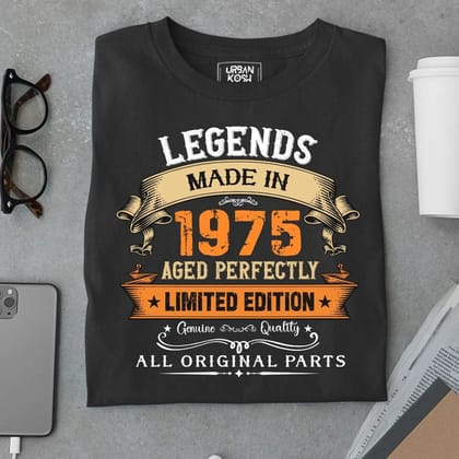 Legends Made in 1975 Limited Edition-Black / S