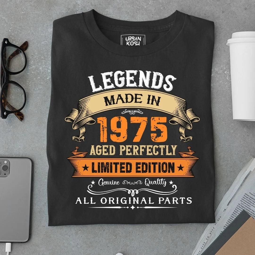 Legends Made in 1975 Limited Edition-Black / S