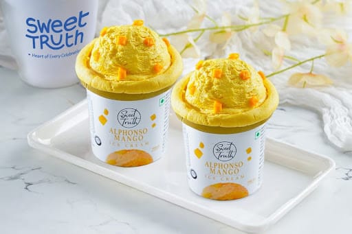 Alphonso Mango Ice Cream Cup (Pack Of 2)