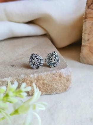 Divine Oxidised God’s Stud Earrings | Sarichka