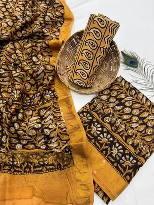 Maheshwari Silk Suit Set