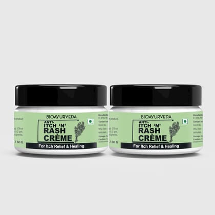 ANTI-ITCH ‘N’ RASH CRÈME-Pack of 2 (60 GM)