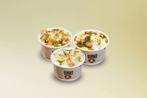 Cool Chaat Basket (Serves 3-4)