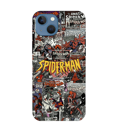 Sensy Gift Spider Man Printed Iphone 13 Back Cover