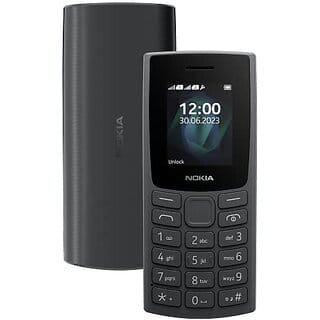 Nokia All-New 105 (Dual Sim 1000 mAh Battery, 1.8 Inch Display, Charcoal)