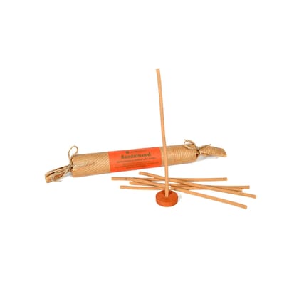 Bambooless Incense with Holder - Sandalwood