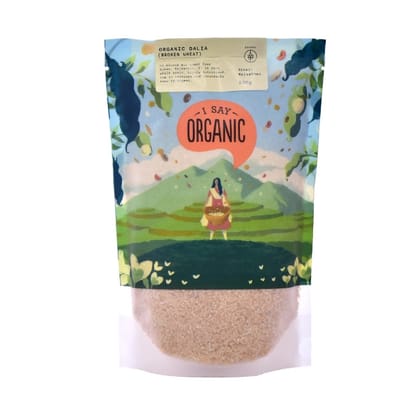 Organic Dalia (Broken Wheat)-1 Kg
