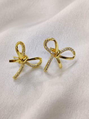 Thin Bow Earrings