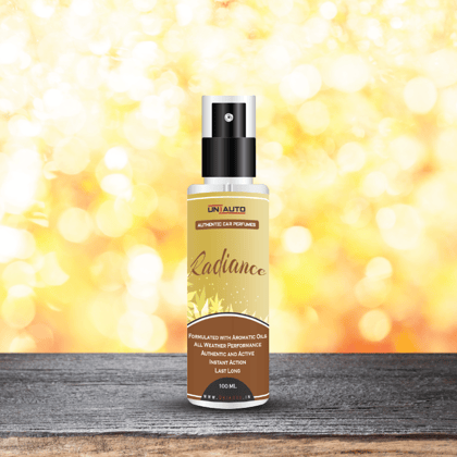 Uniauto Rediance – Authentic Car Perfume for golden Essence of Luxury - 100ml