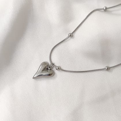 Evelyn Necklace-Silver