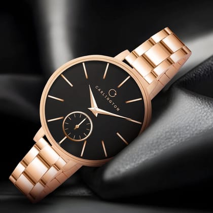 Iconic 2038 Black Analog Womens Watch