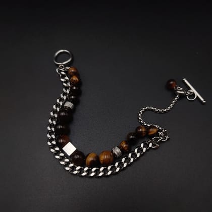 Tiger's Eye Layer Bracelet