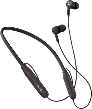 Lyne Rover 8 BT Wireless Neckband(20 Hrs Playtime) (Black)