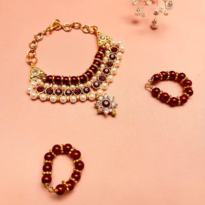 Radha rani Necklace-Idol Height 3 - 6 inches