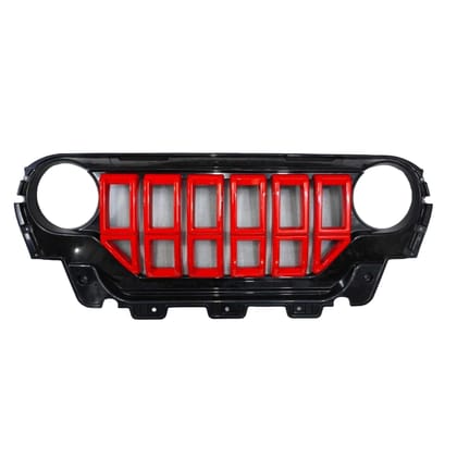 ABS Premium Plastic Billets or Grill inserts for Thar Roxx grill-Black / Pack of all 6 pcs
