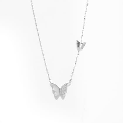 Natale Necklace | 925 Silver Necklace for Women-Silver