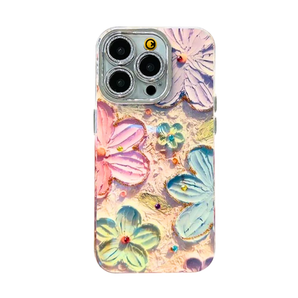 Alice - Bling Design Light Flower iPhone Case-iPhone 11 Pro Max