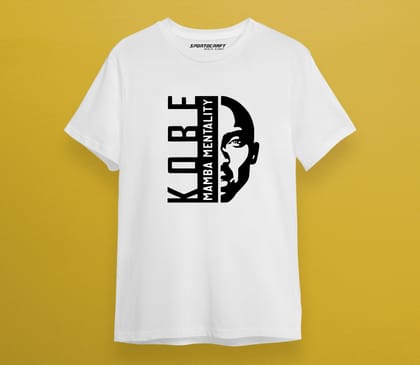 Kobe Bryant Mamba Mentality T-shirt-White / S