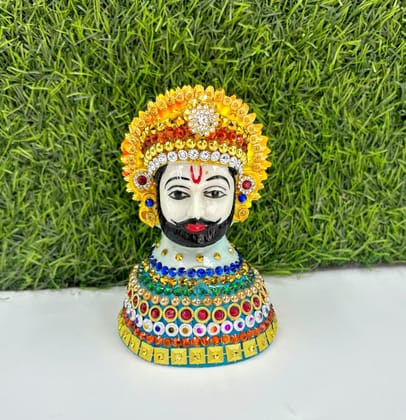 Khatu Shyam ji Idol Polyresin Material-5inch