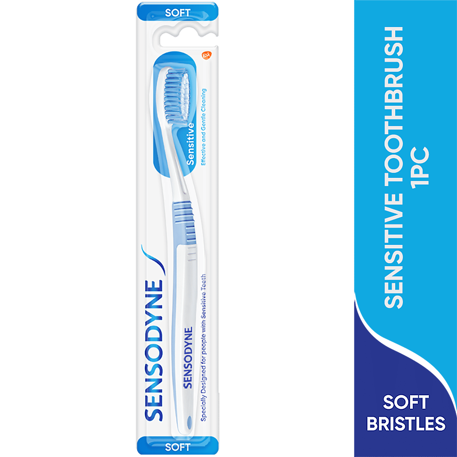 Sensodyne Sensitive Toothbrush - With Soft Rounded Bristles, 1 Pc