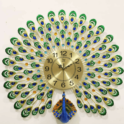 Peacock Wall Art 2-H: 27 | L: 27 (Inch)