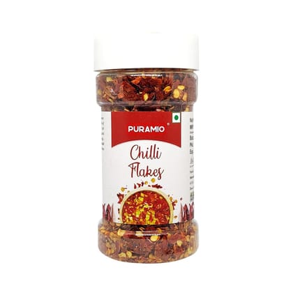 Puramio Chilli Flakes (100% Natural), 300 gm