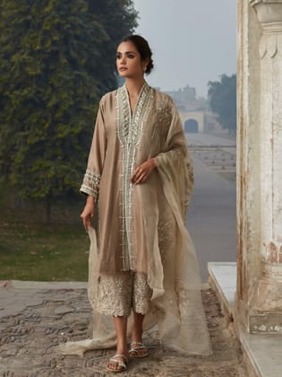 Misha Lakhani Bridal Couture - SANAM KURTI W/ IZAAR & DUPATTA-XS