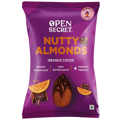 Open Secret Nutty Almonds- Orange Cocoa, 23 gm