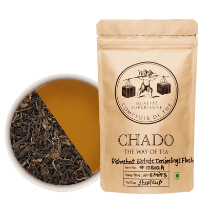 Risheehat Estate Darjeeling First Flush SFTGFOP1 2019 Black Tea-50 g Loose Leaf