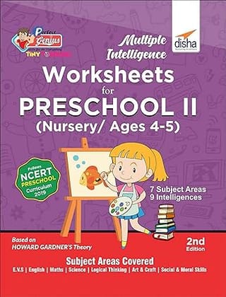 Multiple Intelligence Worksheets for PRESCHOOL II (Nursery/ Ages 4-5) 2nd Edition