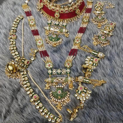 ZEVAR I Bridal Heavy Jewellery Set