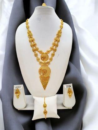 Gold Luxe Necklace Set - Amit Chauhan And Sons