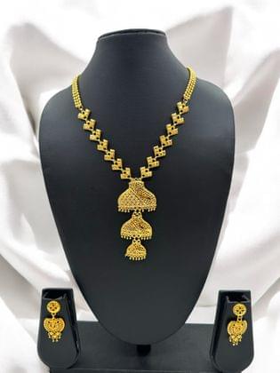 Gold Luxe Necklace Set - Amit Chauhan And Sons