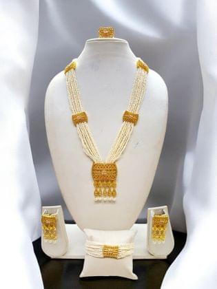 Pearl Oasis Necklace Set - Signature Collection By Amit Chauhan And Sons