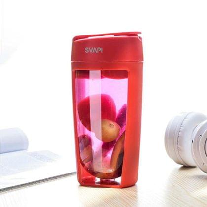 SVAPI Protein Shaker|100% Leakproof Stylish Protein Shaker Bottle|Sipper Bottle|Gym Bottle for Protein- 500ml